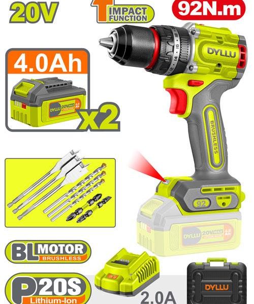 Brushless Cordless Impact Drill DTCDP9281