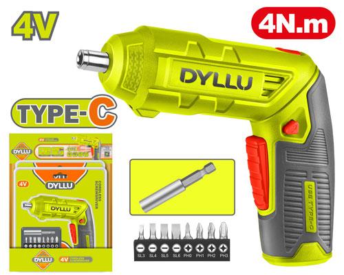 مفك براغي بطارية قابل للتعديل 4 فولت Cordless screwdriver DTCV4415