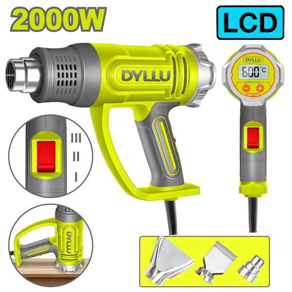 فرد حراري كهرباء 2000 وات Heat gun DTHG1530