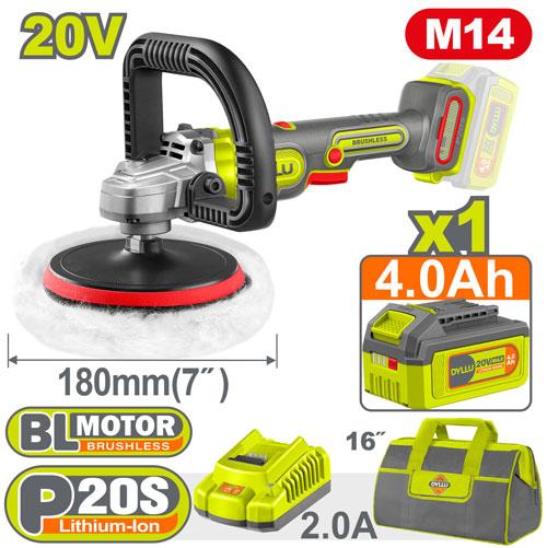 رجاج بلاط 7 مع حقيبة Cordless tile vibration machine DTTVM1D185