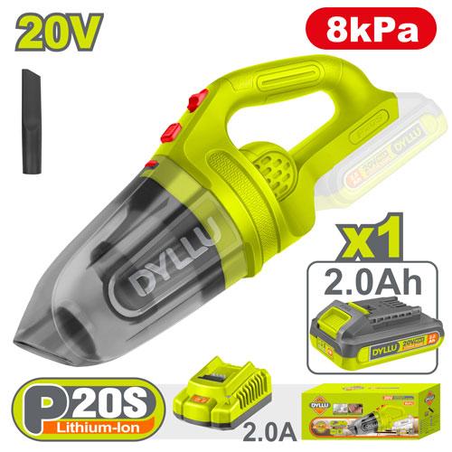 TYPE-C شحن 20V 8KPA بطارية مكنسة Cordless vacuum cleaner DTLV20201