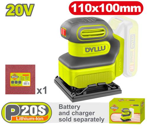 آلة صنفرة الألواح بطارية Cordless sheet sander DTRAP5010